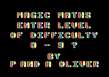 Magic Maths  - Players